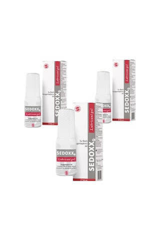 Sedoxx Ph Lubricant Gel Su Bazlı Genital Bölge Nemlendirici 50 ml 3 Adet