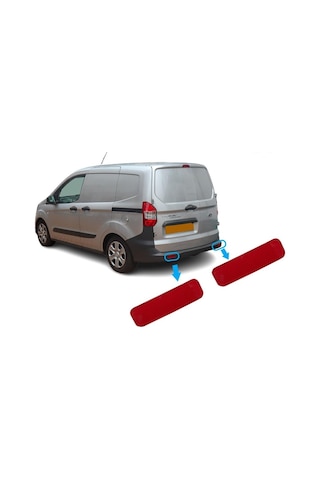 Ford Courier Arka Tampon Reflektörü Sağ-Sol Takım