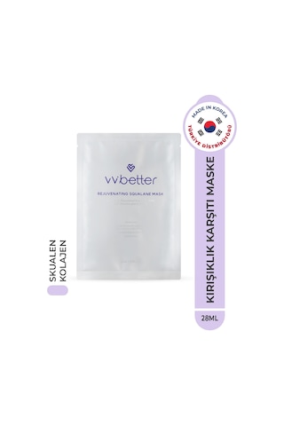 Vvbetter Rejuvenating Squalane Mask Yüz Maskesi Kore 28 ML