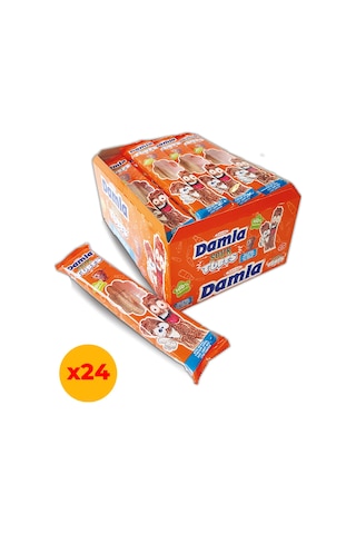 Tayaş Damla Sour Tubes Licorice Kolalı Jel Şeker 24 x 30 G