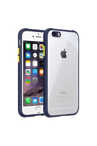 Apple Uyumlu iPhone 6 Kılıf Zore Kaff Kapak Lacivert