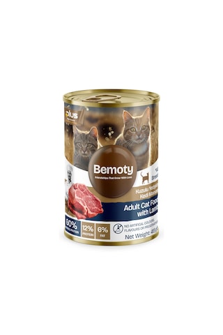 Bemoty Karışık Lezzetler Yetişkin Kedi Konservesi 6 x 415 G