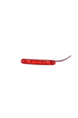 10 Adet Kırmızı Parmak Lamba 9 Led 12v 24v