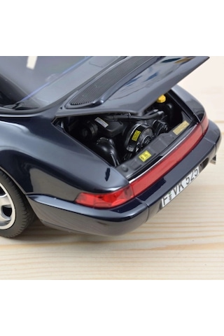 Norev 187340 1/18 Porsche 911 Carrera 4 Targa 1991 Blue Metallic
