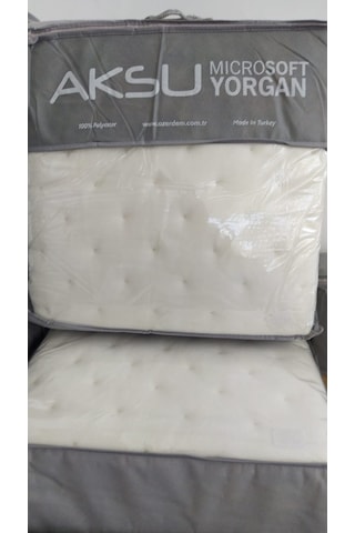 Aksu Mıcrosoft Punto Renkli Yorgan Çift Kişilik