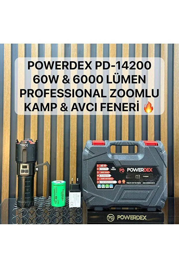 Powerdex Pd-14200 Profesyonel El Feneri Diğer