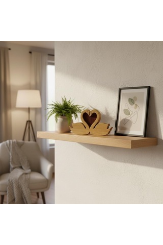 Simdale Wood İsimli Ahşap Kuğu Ve Gizli Kalp - Romantik Puzzle Biblo