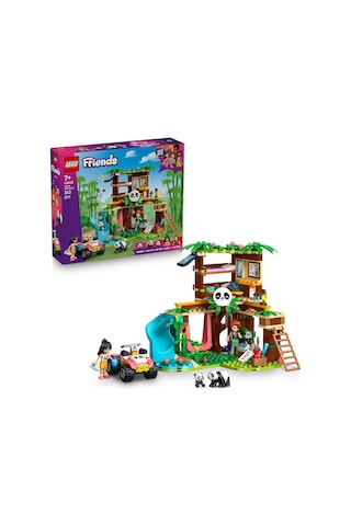 LEGO® Friends Panda Barınağı Hayvan Bakımı 42648 - 7 Yaş ve Üzeri Çocuklar için Yaratıcı Oyuncak Yapım Seti (243 Parça)
