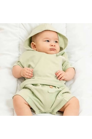 Eslenza Baby 2'li Takım 0022 Yeşil Yeşil