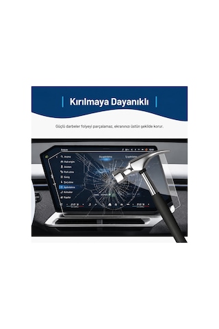 Bmw İx3 Uyumlu 2026 Model 17.9 İnç Multimedya Navigasyon 9h Nano Ekran Koruyucu