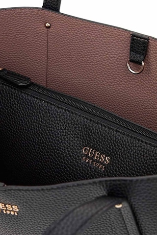 Guess Kadın Brenton Tote Omuz Çantası - Siyah Siyah