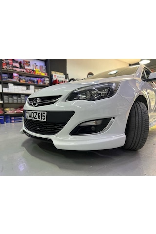 Kit Garaj Opel Astra J Makyajlı Sedan Sport Ön Tampon Ek Ön Ek 2013 - 2016 2013-2016 Boyasız