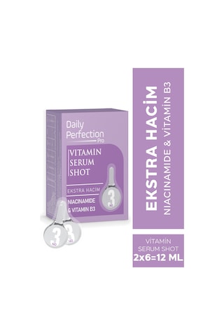 Daily Perfection Provitamin Shot No:3 Ekstra Hacim Serum 2 x 6 ML