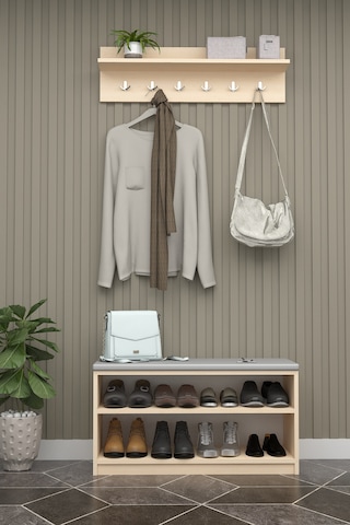 Asra Trend Puflu Ayakkabılık Ve Askılık A-34 Akçaağaç Akçaağaç