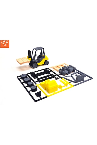 Teknoartshop Forklift Model Kit Card