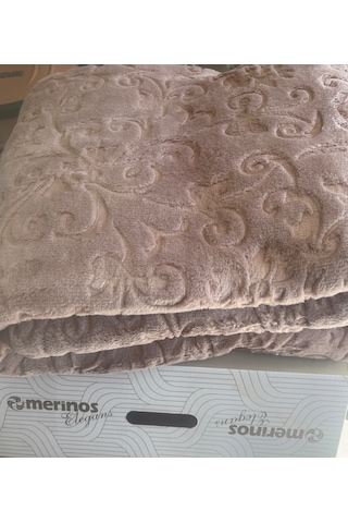 Merinos Elegans Vizon Battaniye Tek Kişilik