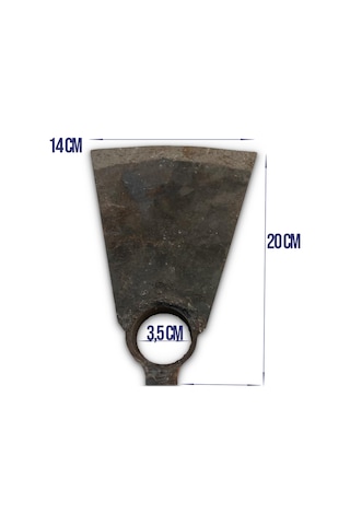Tek Yönlü Bahçe Çapası Ağız Uzunluğu 14 Cm Toplam Uzunluğu 20 Cm Sap Hap Hariçtir