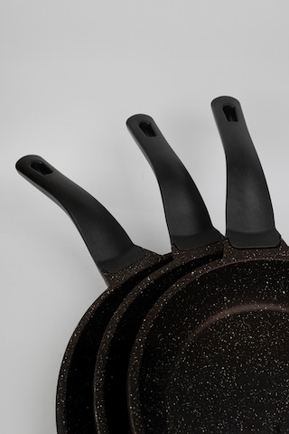 Masterchef Aluminyum Döküm 3'lü Dilimli Tava Kahverengi