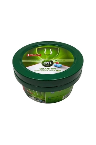 Noxy Herbal %100 Doğal Makinesi Deterjanı 30 Tablet