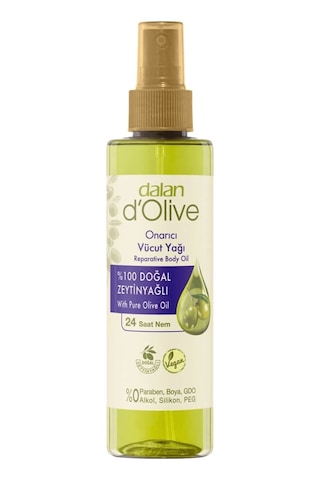 Dalan Onarıcı Vücut Yağı - %100 Doğal Zeytinyağlı 200 Ml