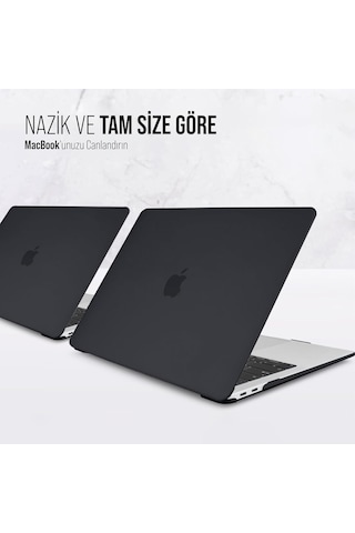 Macbook Uyumlu İnce Sararmayan Şeffaf Macbook Uyumlu Crystal İshield Kapak Sert Kabuk Koruma Kılıfı 13.6 2022 M2 A2681 Sku: Smg8690010090126 1