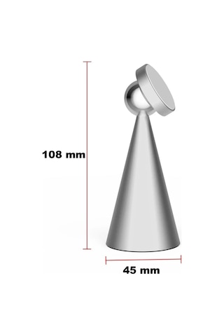 Newface Ws01 Magnetli Holder - Gümüş Belirtilmemiş