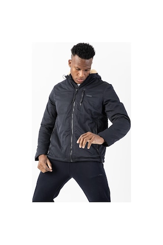 Maraton Sportswear Regular Erkek Kapşonlu Uzun Kol Basic Lacivert Ceket 21365 Lacivert