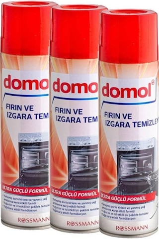 Domol Fırın ve Izgara Temizleyici Sprey 3 x 500 ML