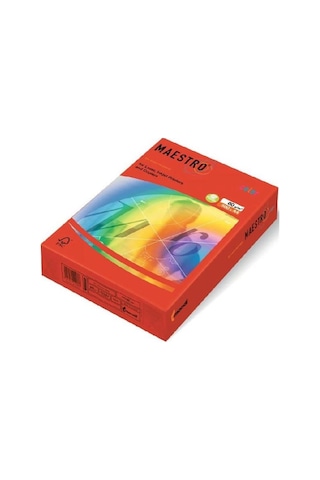 Mondi Fotokopi Kağıdı A4 80 Gr 500'lü Coral Kırmızı