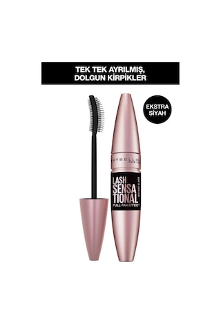 Lash Sensational Yelpaze Etkili Ekstra Siyah Maskara & Tattoo Liner Jel Göz Kalemi - 911 Kahverengi pktmyblngklshmsk-8956 Diğer