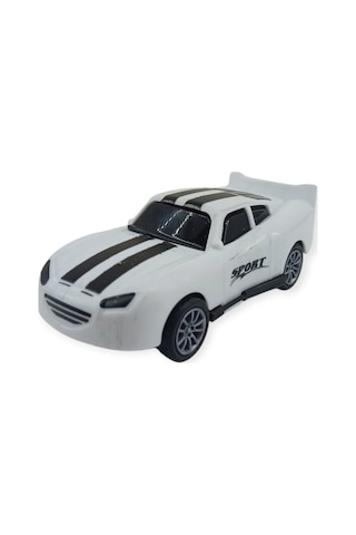 Çek Bırak Nascar Arabası 10.5 Cm - Bp-035-beyaz