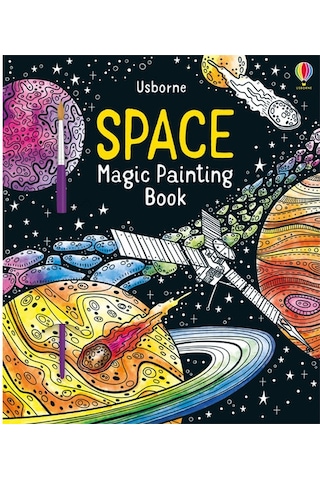 Space Magic Painting Book Usborne
