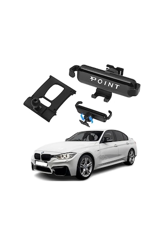 Bmw 3 Kasa 3.20d Xdrive Araca Özel Cep Telefon Tutacağı Robotik Oynar Başlık 2013 - 2018 Profesyonel Siyah