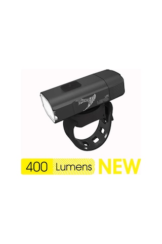 Moon Lepus Lite 400 Lümen Usb Bisiklet Ön Lambası Siyah Siyah