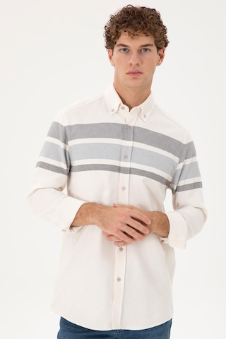 U.s. Polo Assn. Erkek Gömlek 50291406-vr049 Bej