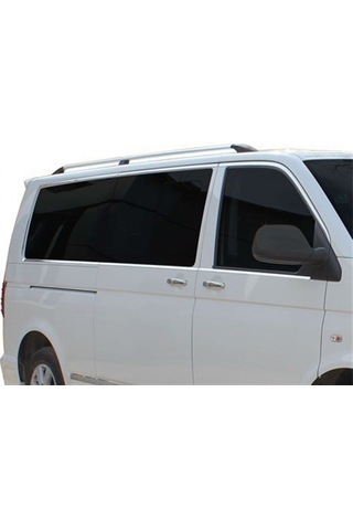 Volkswagen Transporter T6 Cam Çerçevesi 14 Prç Krom K.Ş Tek Sür
