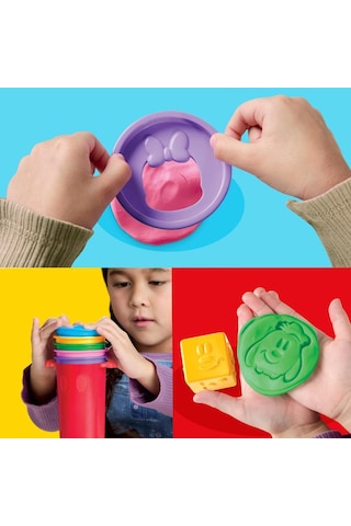 Play Doh Disney Junior Happy Mickey Mouse Oyun Hamuru Seti G2322 renkli