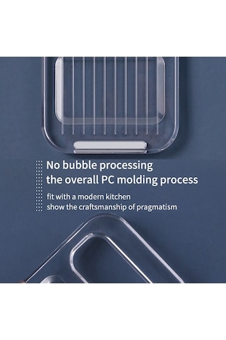 Primepickings Çok Fonksiyonlu Slicker Mutfak Aleti Patates Dilim Rendesi, Gri Üç Bıçaklı, Ev Yemekleri İçin Kullanılır Diğer