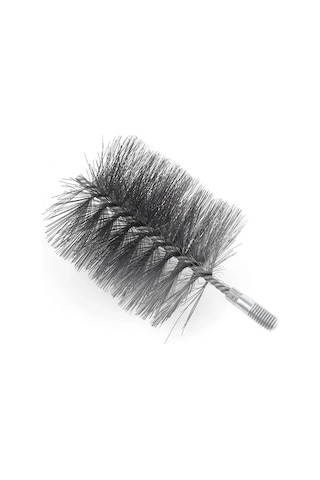 Yaleker Çelik Tellerden Yapılmış Baca Temizleme Fırçası, Korumalı Kaplama, 1 Adet, 170mm Uzunluk, Kireç Ve Kir Giderici, Kolay Montajlı