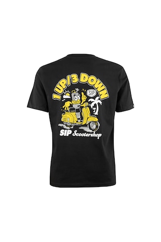 Sıp Scootershop Sıp T-shirt - 1 Up / 3 Down Siyah / Sıp