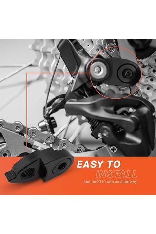 Fosenze Bisiklet Vites Kolu Uzatıcı - Alüminyum 6061-t6, Hafif 13g , Dayanıklı, Mtb/yol Bisikletleri İçin, Kolay Kurulum, Vites Değişimini Kolaylaştırır