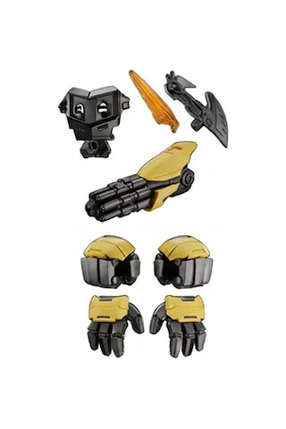 Blokees Transformers Bumblebee Işıklı Model Seti - 79 Parça Eklem Hareketli Oyuncak Figür