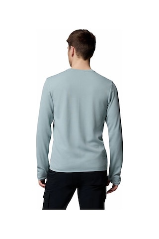 Columbia Tech Trail Utility Warm Ls Crew Mavi Erkek Outdoor Uzun Kollu T-shirt Ae9975-461 Mavi