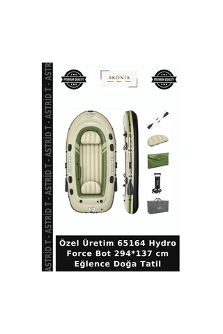 Özel Üretim 65164 Hydro Force Bot 294 137 Cm Eğlence Doğa Tatil Çok Renkli
