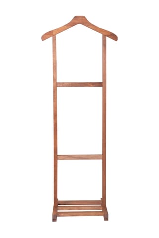 Apak Ahşap Dekoratif Dilsiz Uşak Elbise Ceket Palto Askısı Meşe