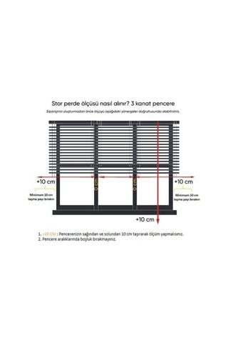 Ekru Güneşlik Stor Perde Etek Dilimli Stor Perde Ekru