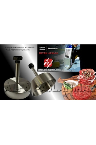 Alfa Paslanmaz Üretimi14 Cm Hamburger Köfte Şekillendirme Aparatı (474595487)