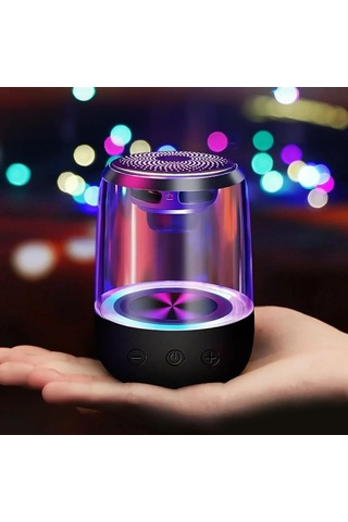 Magicvoice Mv-24695 600 Mah Taşınabilir Rgb Mikrofonlu Aux/tf/bluetooth 3 Watt Hoparlör