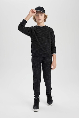 Defacto Erkek Çocuk Beli Bağcıklı Lastikli Paça Cepli Jogger Eşofman Altı B8915A823CWBK81 Gri