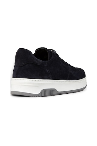 Deery Hakiki Süet Lacivert Erkek Sneaker Ayakkabı - 01965Mlcve03 Lacivert